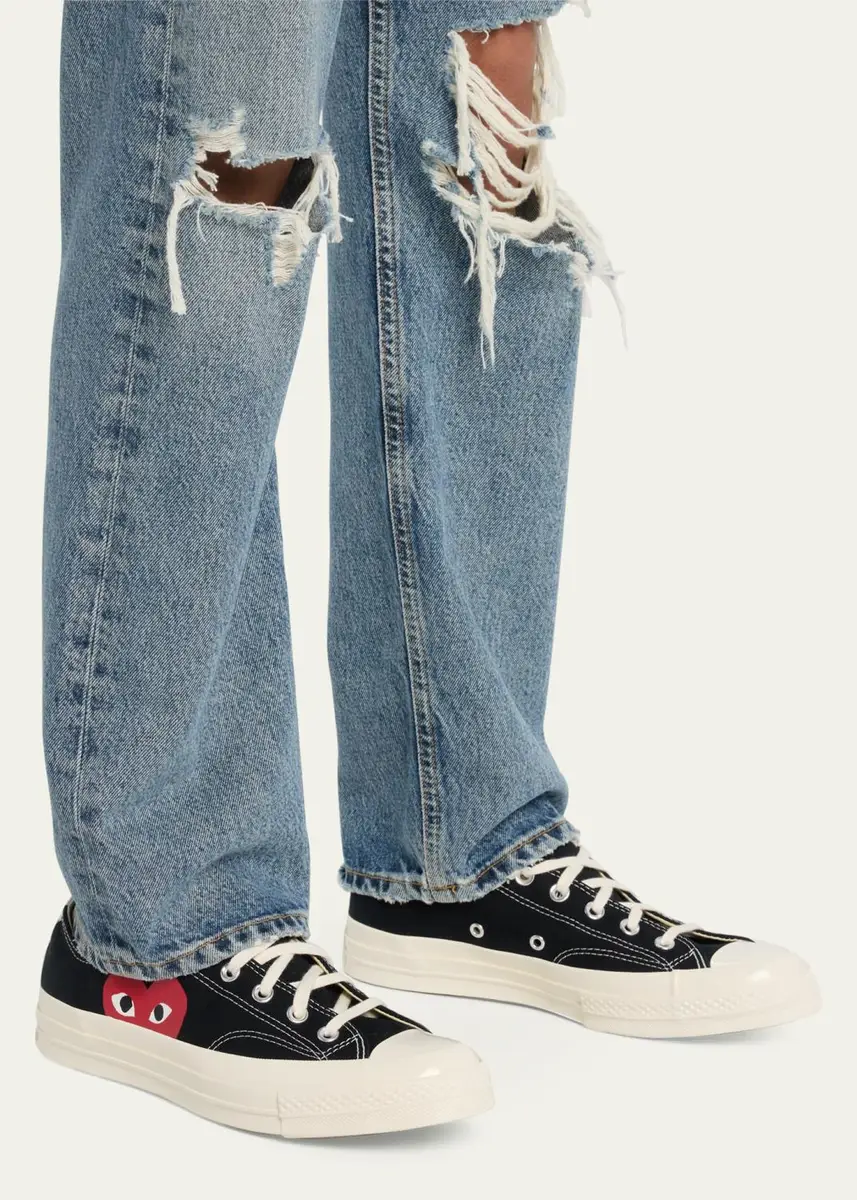 CDG Play x Converse Chuck Taylor Canvas Low-Top Sneakers | Thumbnail 2