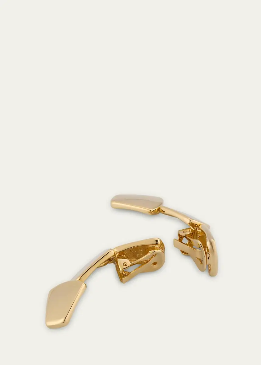 ben-amun Pueblo Gold-Plated Geometric Drop Clip-On Earrings | Thumbnail 4 ben-amun Pueblo Gold-Plated Geometric Drop Clip-On Earrings | Thumbnail 4