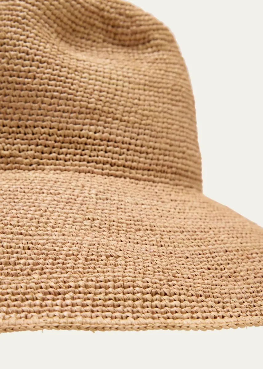 JANESSA LEONE Waverly Raffia Large Brim Hat | Thumbnail 2