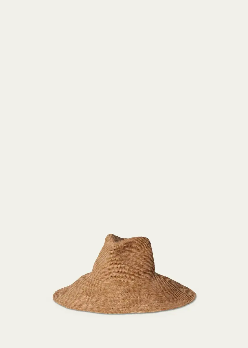 JANESSA LEONE Waverly Raffia Large Brim Hat | Thumbnail 3