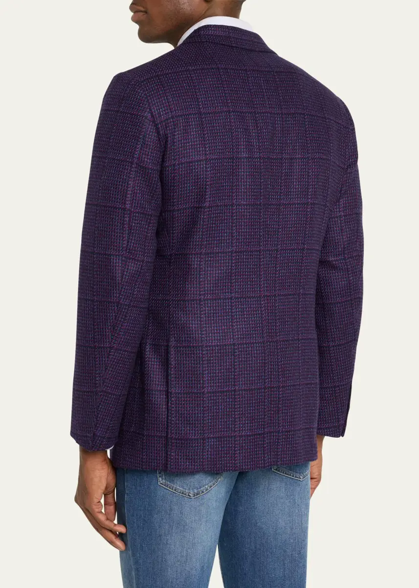 Cesare Attolini Men's 3-Ply Cashmere Sport Coat | Thumbnail 7 Cesare Attolini Men's 3-Ply Cashmere Sport Coat | Thumbnail 7