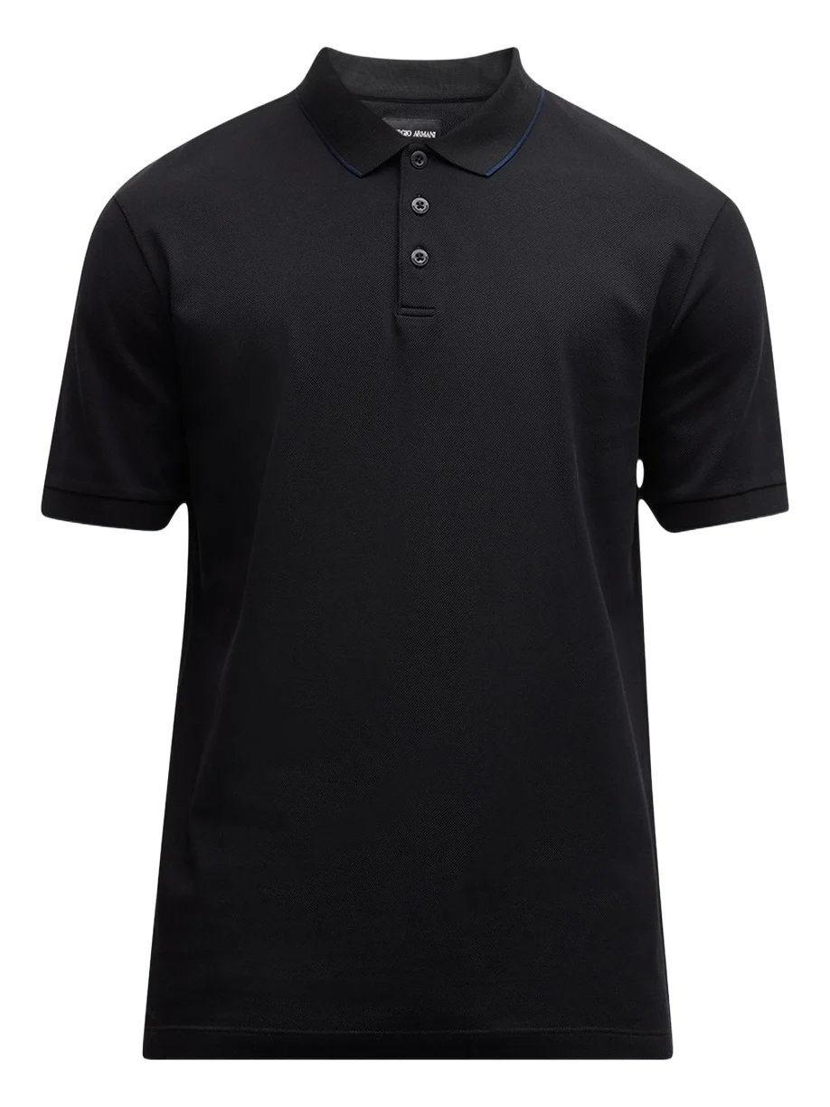 Giorgio Armani Men's Tipped Polo Shirt