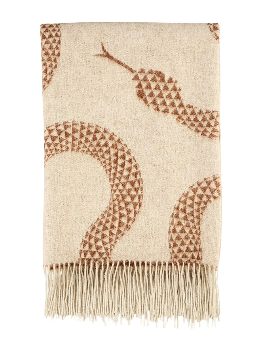 Jonathan Adler Edna Merino Wool Throw, 50" x 70"