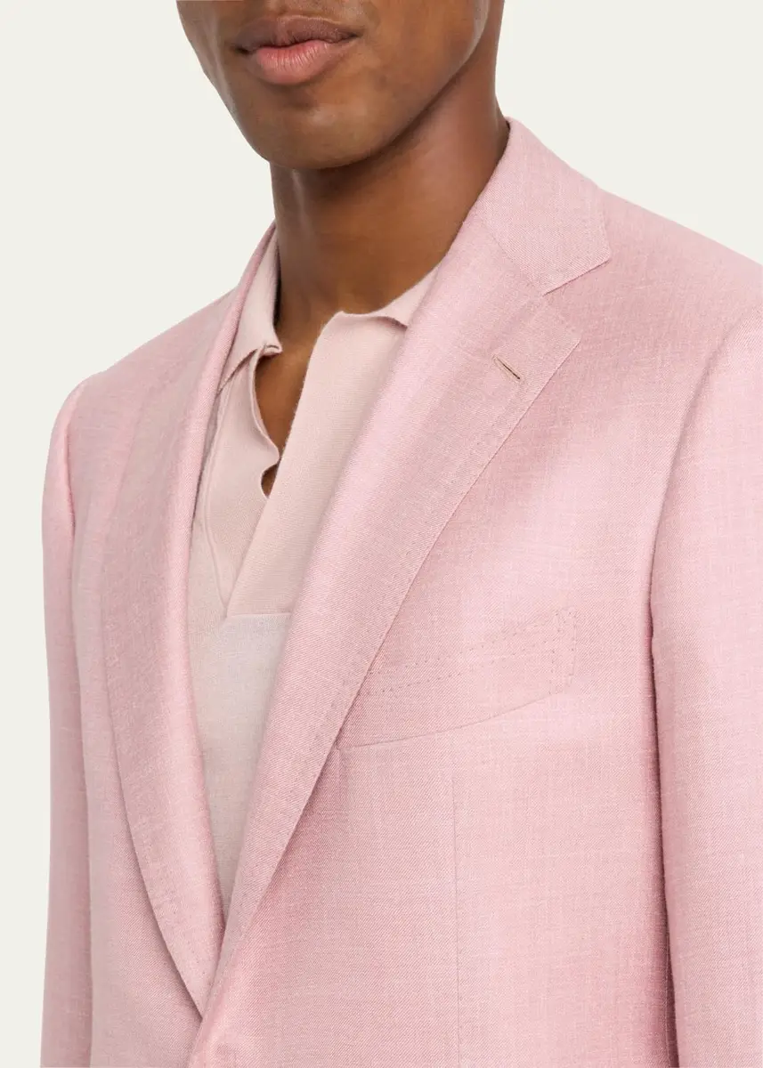 Cesare Attolini Men's Cashmere, Silk and Linen Single-Breasted Sport Coat | Thumbnail 9 Cesare Attolini Men's Cashmere, Silk and Linen Single-Breasted Sport Coat | Thumbnail 9