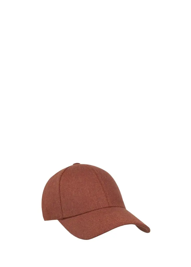 Varsity Headwear Men's Virgin Wool Mid Profile 6-Panel Baseball Cap