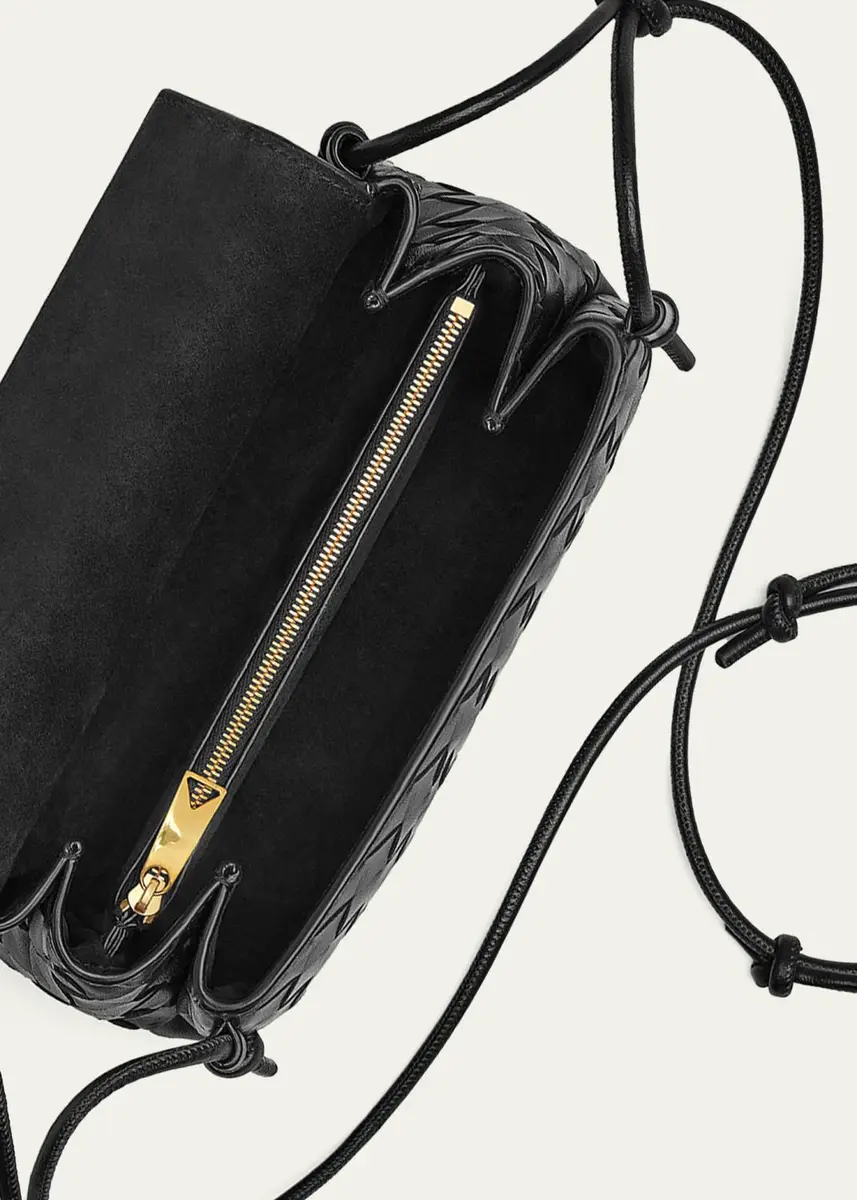 Bottega Veneta Notturno Nappa Leather Shoulder Bag | Thumbnail 4 Bottega Veneta Notturno Nappa Leather Shoulder Bag | Thumbnail 4