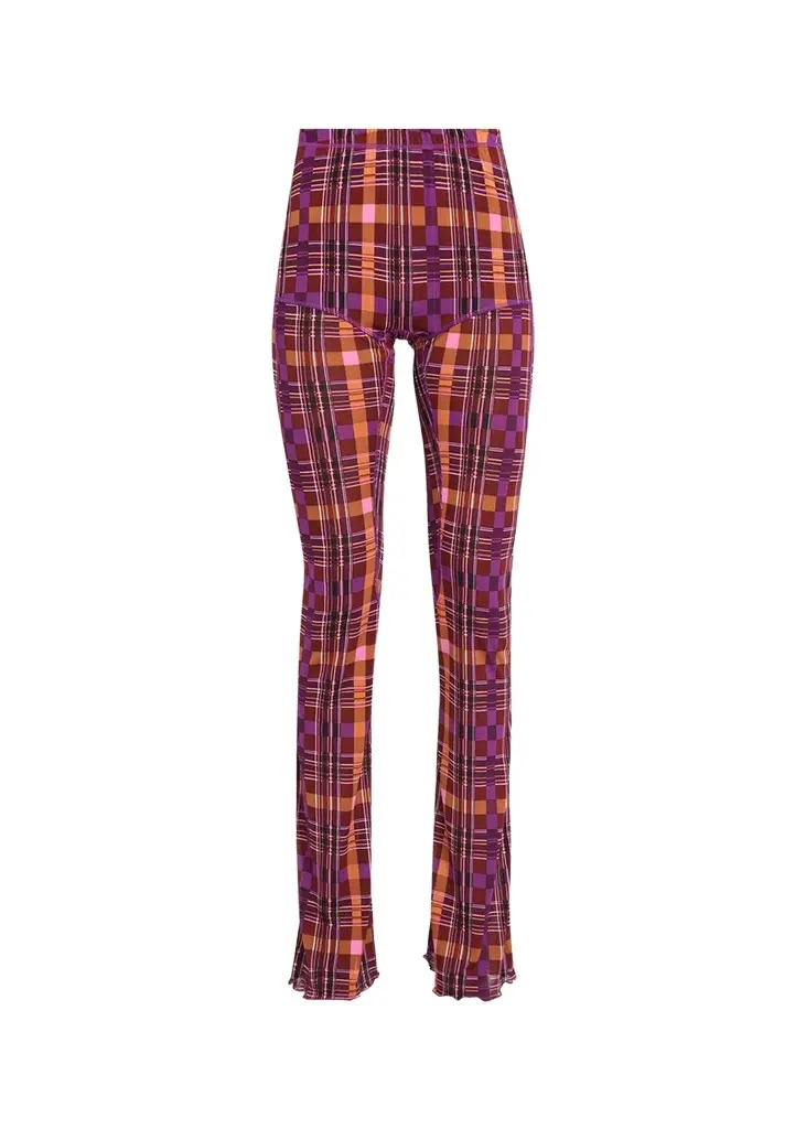 Diane von Furstenberg Kason Twist-Front Plunging Jumpsuit