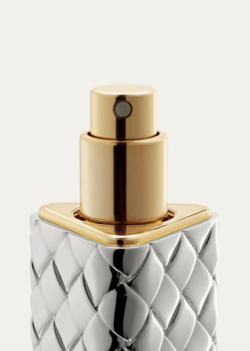 Bottega Veneta Silver Travel Perfume Case | Thumbnail 3