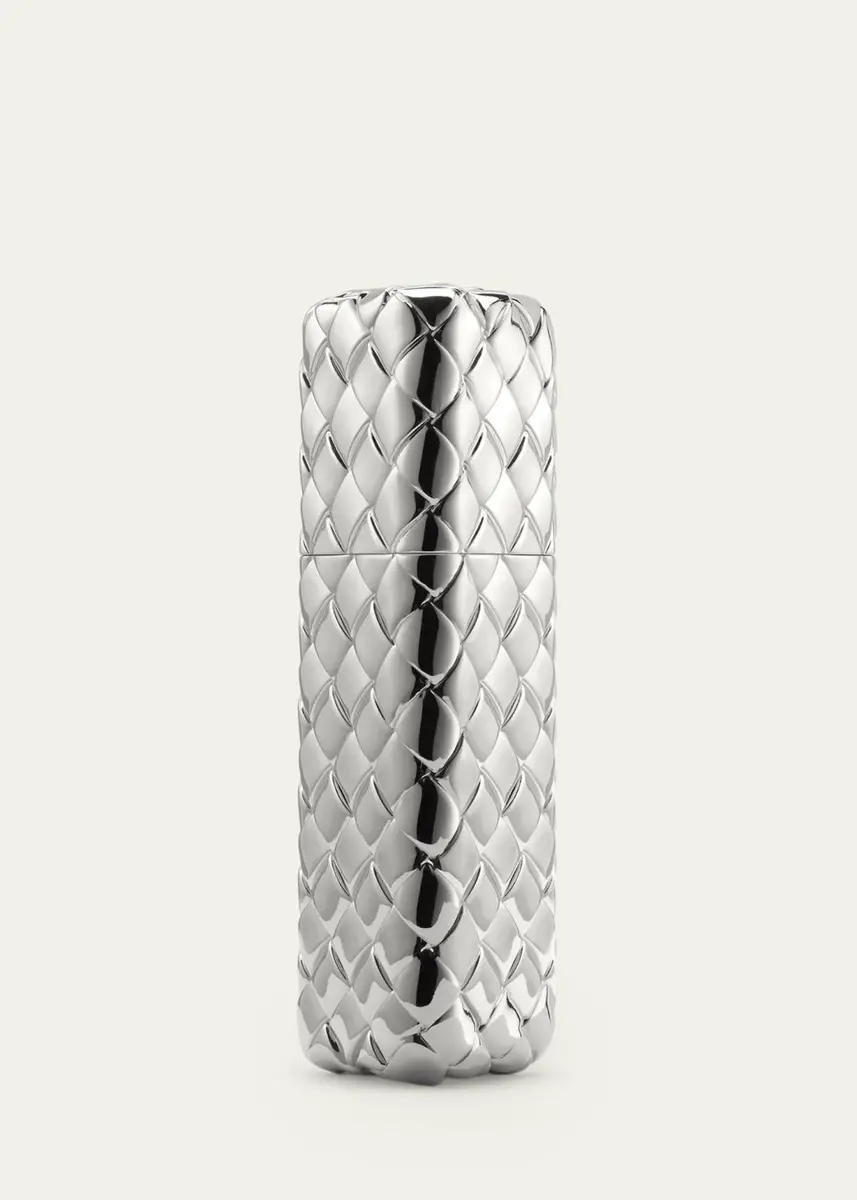 Bottega Veneta Silver Travel Perfume Case | Thumbnail 4