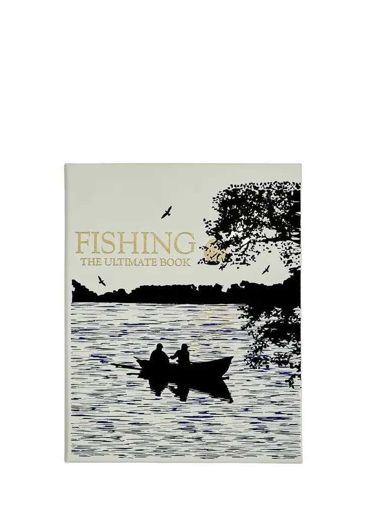 Graphic Image "Fishing - The Ultimate Book" Leather-Bound Book by Moritz Rott