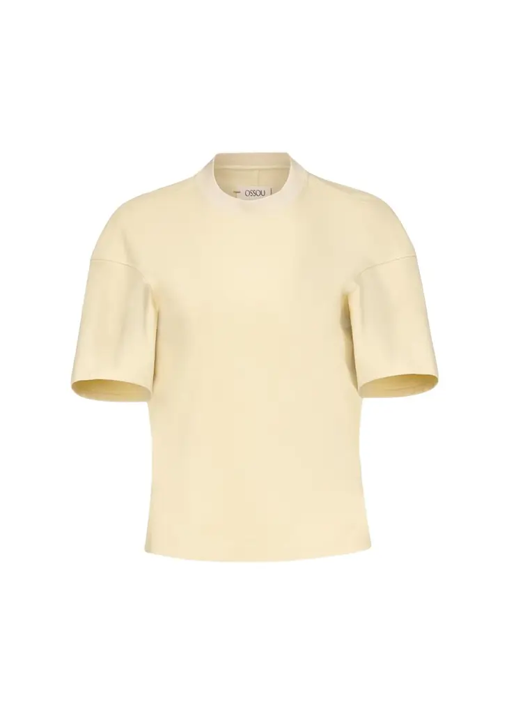 OSSOU Shale Sculpted Short-Sleeve Tee