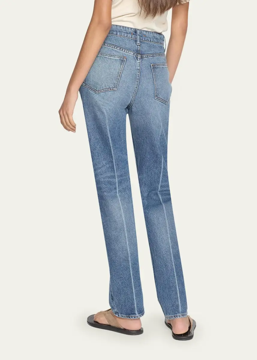OSSOU Noon High-Rise Straight Jeans | Thumbnail 3 OSSOU Noon High-Rise Straight Jeans | Thumbnail 3