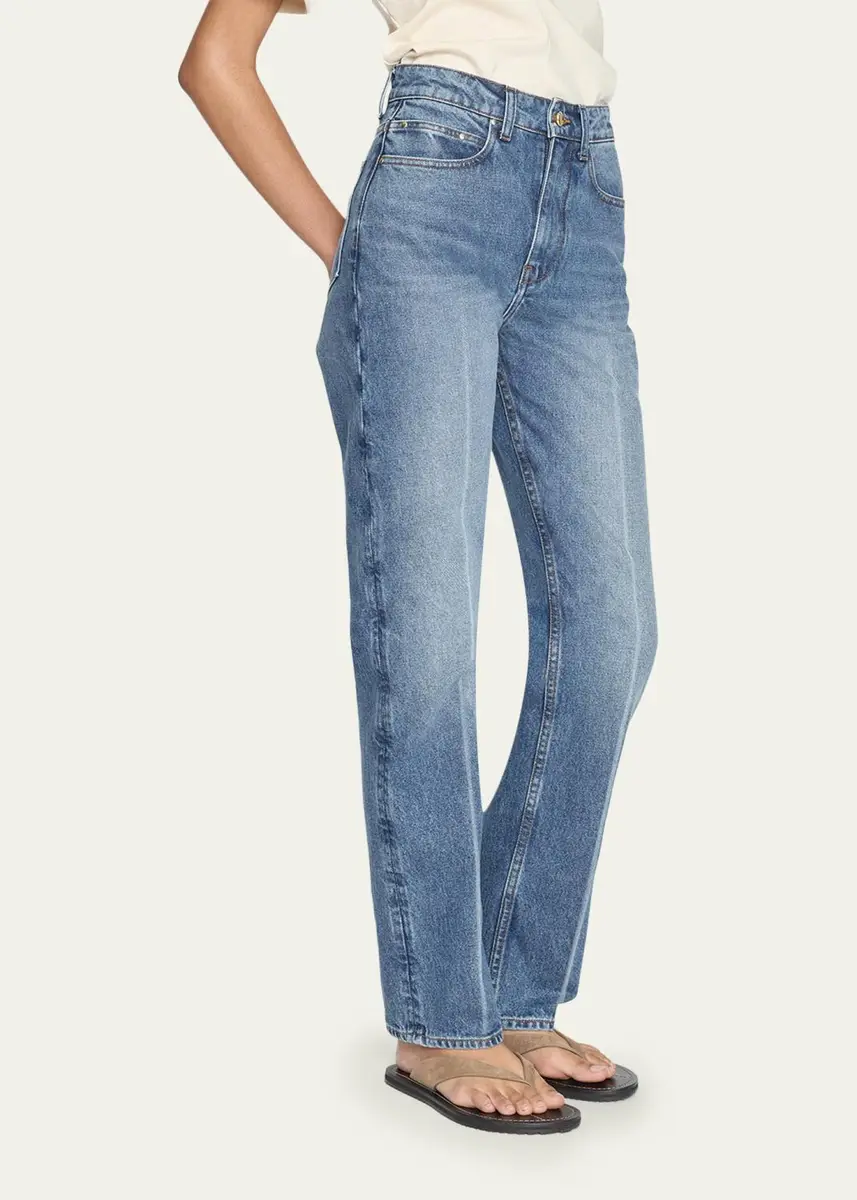 OSSOU Noon High-Rise Straight Jeans | Thumbnail 4 OSSOU Noon High-Rise Straight Jeans | Thumbnail 4
