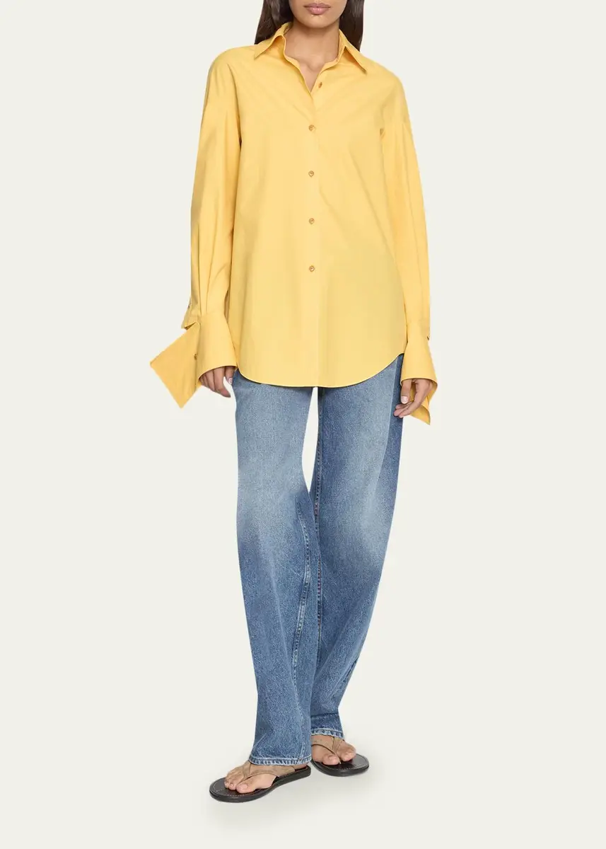 OSSOU Wren Long-Sleeve Poplin Shirt | Thumbnail 2 OSSOU Wren Long-Sleeve Poplin Shirt | Thumbnail 2