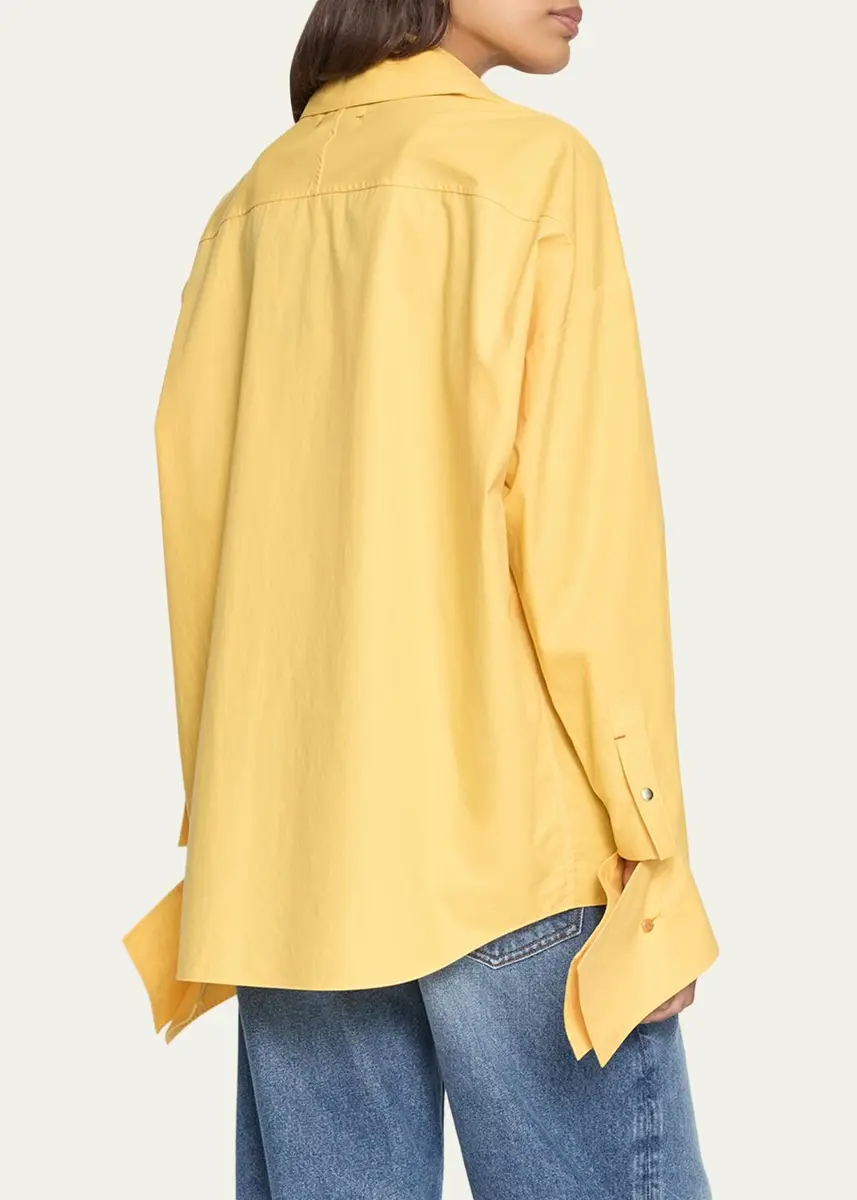 OSSOU Wren Long-Sleeve Poplin Shirt | Thumbnail 3 OSSOU Wren Long-Sleeve Poplin Shirt | Thumbnail 3