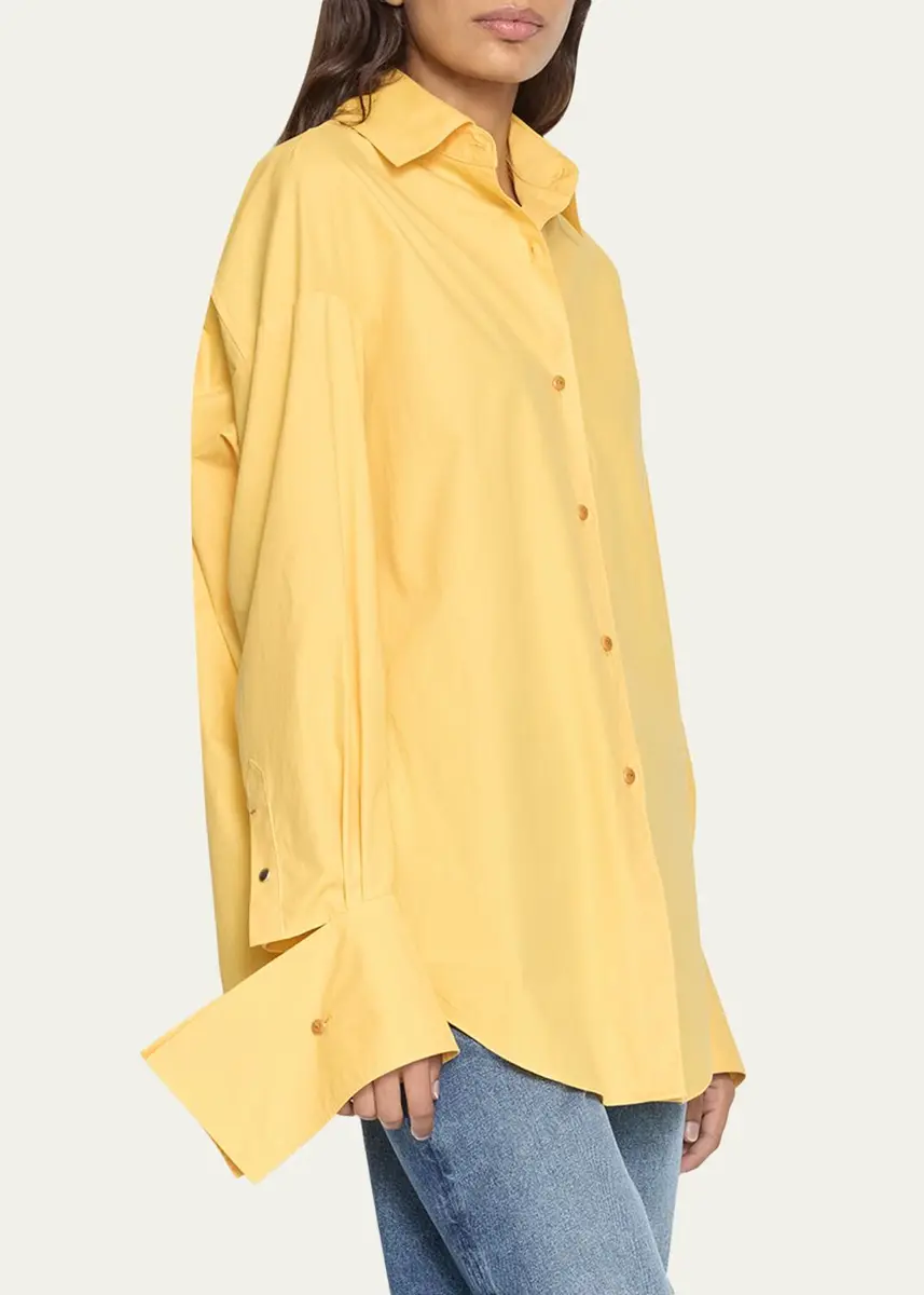 OSSOU Wren Long-Sleeve Poplin Shirt | Thumbnail 4 OSSOU Wren Long-Sleeve Poplin Shirt | Thumbnail 4