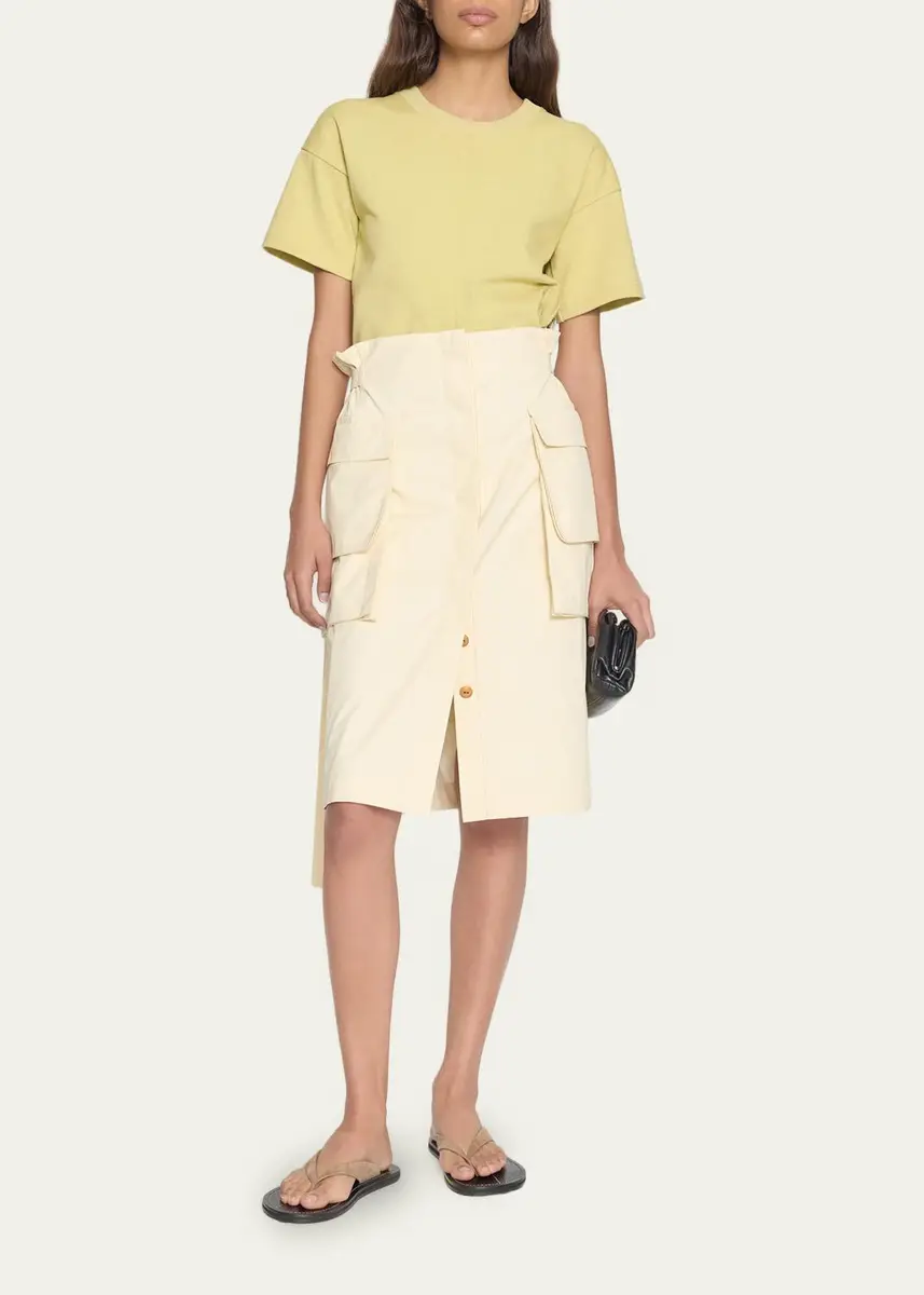 OSSOU Glen Knee-Length Cargo Skirt | Thumbnail 2 OSSOU Glen Knee-Length Cargo Skirt | Thumbnail 2