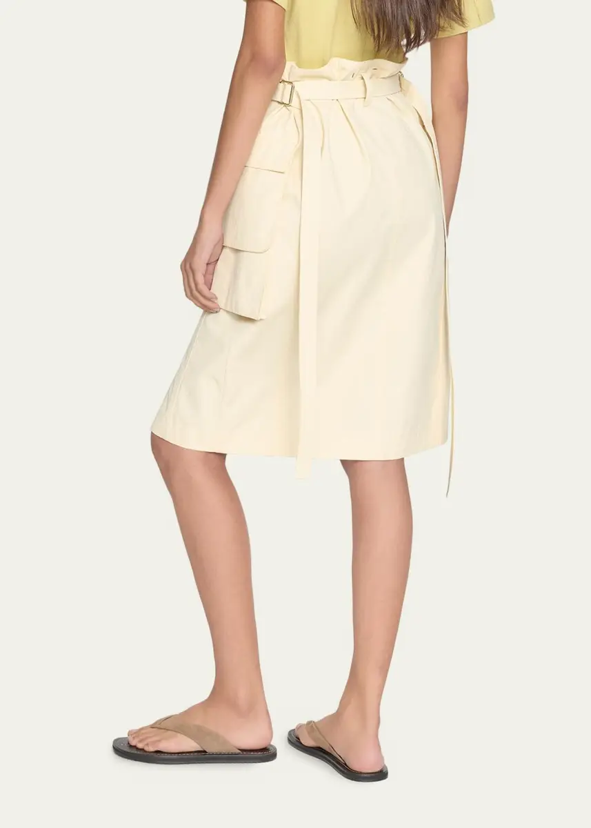 OSSOU Glen Knee-Length Cargo Skirt | Thumbnail 3 OSSOU Glen Knee-Length Cargo Skirt | Thumbnail 3