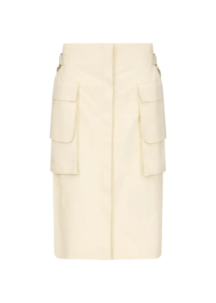 OSSOU Glen Knee-Length Cargo Skirt