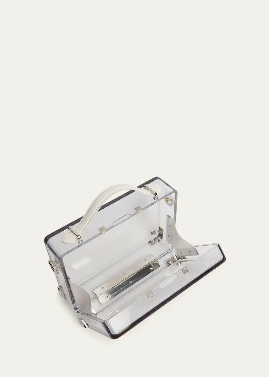 Christian Louboutin Men's Tactical Transparent Canopy Logo Briefcase | Thumbnail 3 Christian Louboutin Men's Tactical Transparent Canopy Logo Briefcase | Thumbnail 3