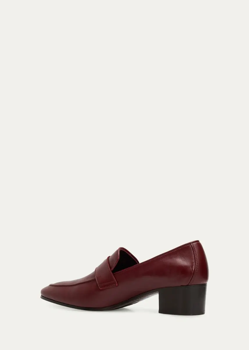 Bougeotte 35mm Leather Penny Loafers | Thumbnail 4 Bougeotte 35mm Leather Penny Loafers | Thumbnail 4