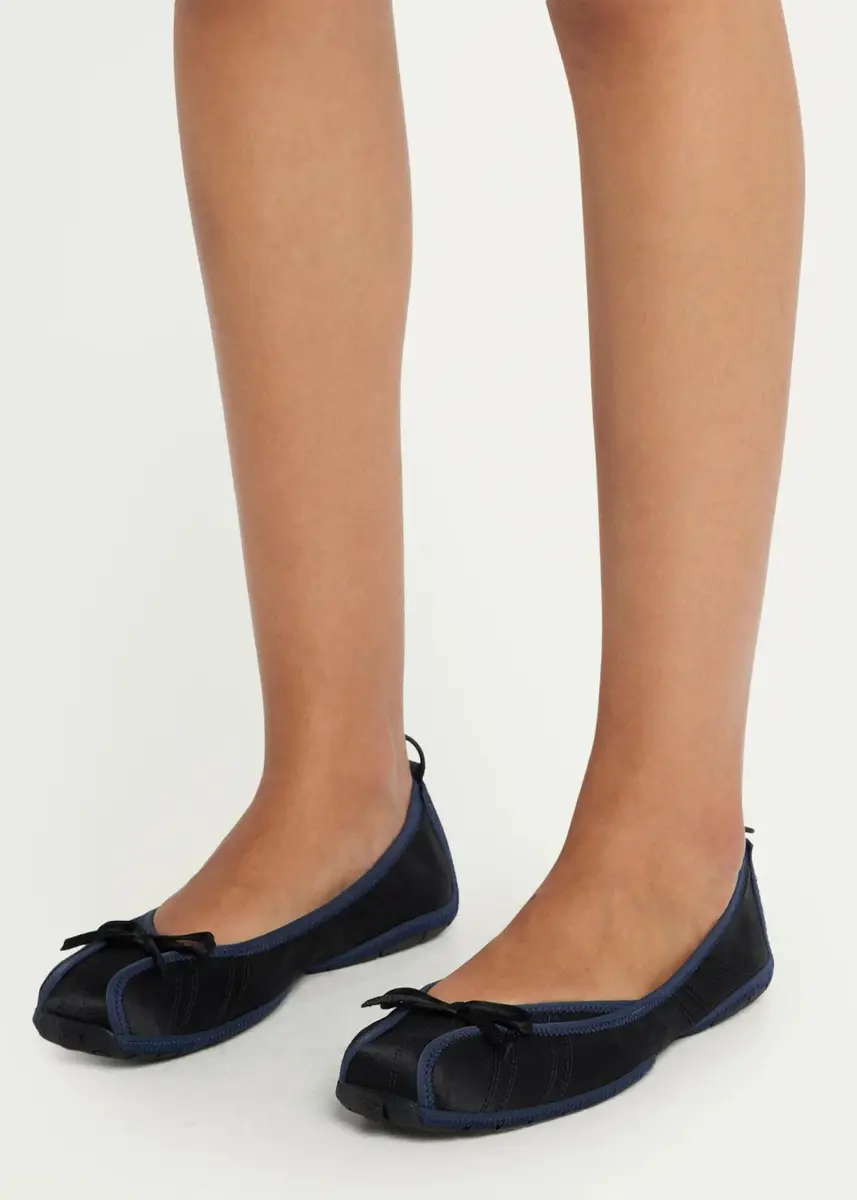 Balenciaga Nylon Ballerina Flats | Thumbnail 2 Balenciaga Nylon Ballerina Flats | Thumbnail 2