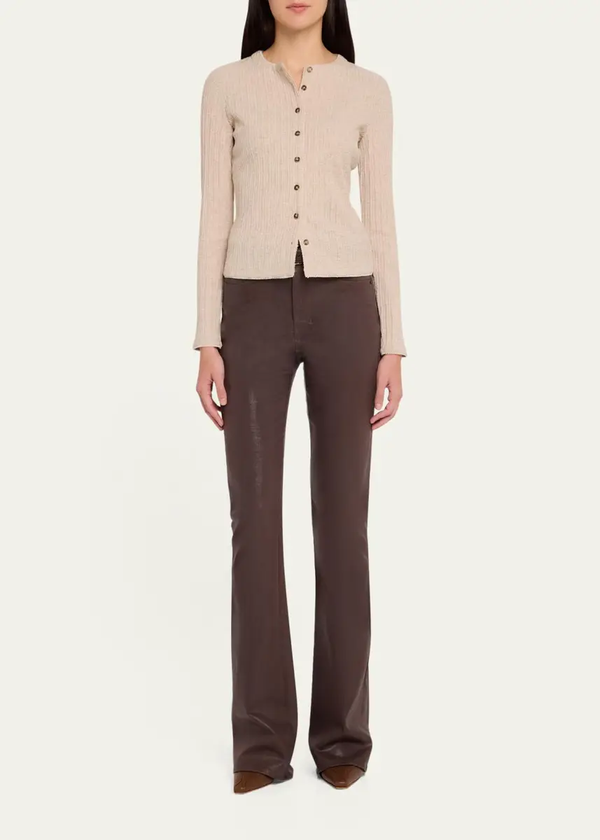 Veronica Beard Lira Crewneck Cardigan | Thumbnail 2 Veronica Beard Lira Crewneck Cardigan | Thumbnail 2