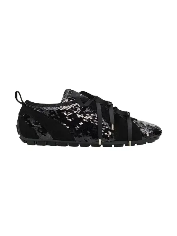 Ballerina Grip Sequined Low-Top Sneakers Ballerina Grip Sequined Low-Top Sneakers