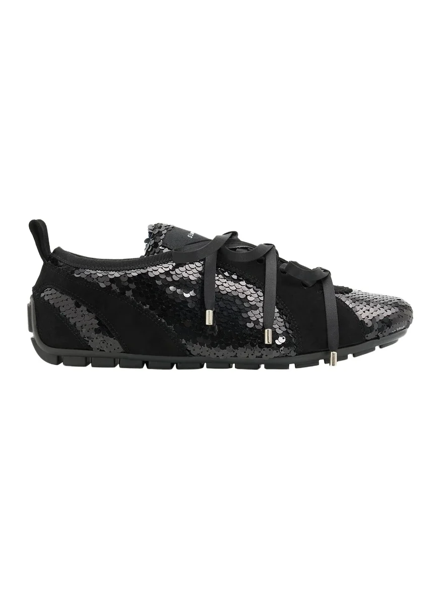 Ballerina Grip Sequined Low-Top Sneakers