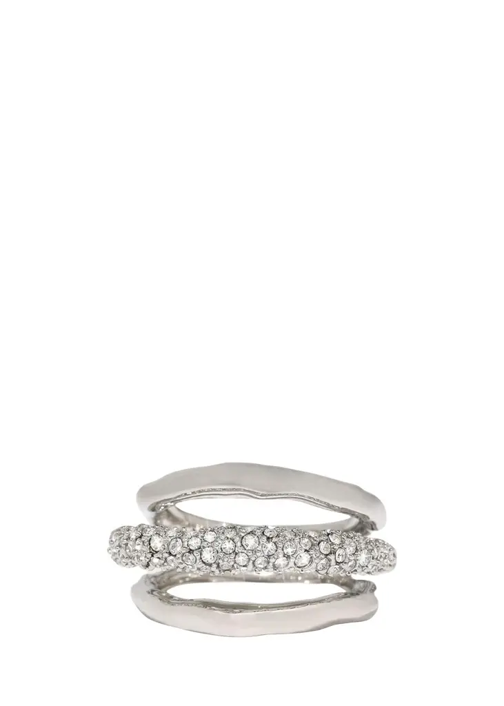 ALEXIS BITTAR Solanales Crystal Orbiting Ring