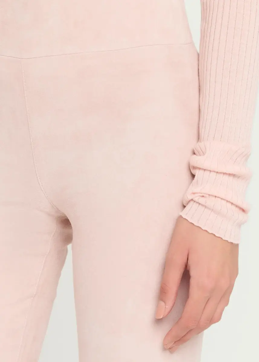 Sprwmn High-Waist Cropped Flare Leggings | Thumbnail 5 Sprwmn High-Waist Cropped Flare Leggings | Thumbnail 5