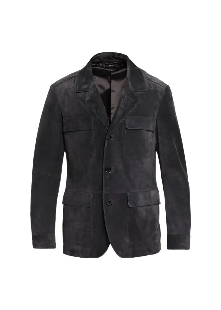 Tom Ford Men's Suede Military Jacket