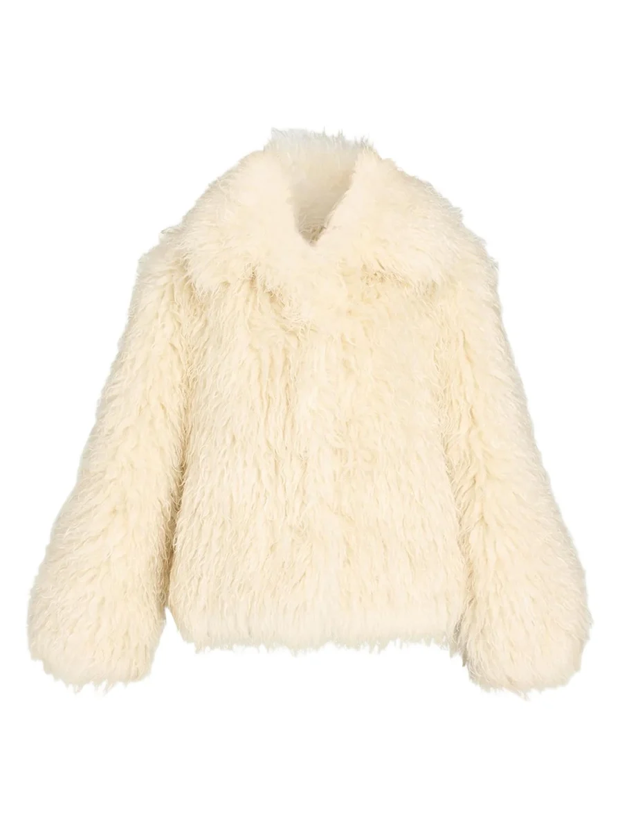 Curly Faux Fur Jacket Curly Faux Fur Jacket
