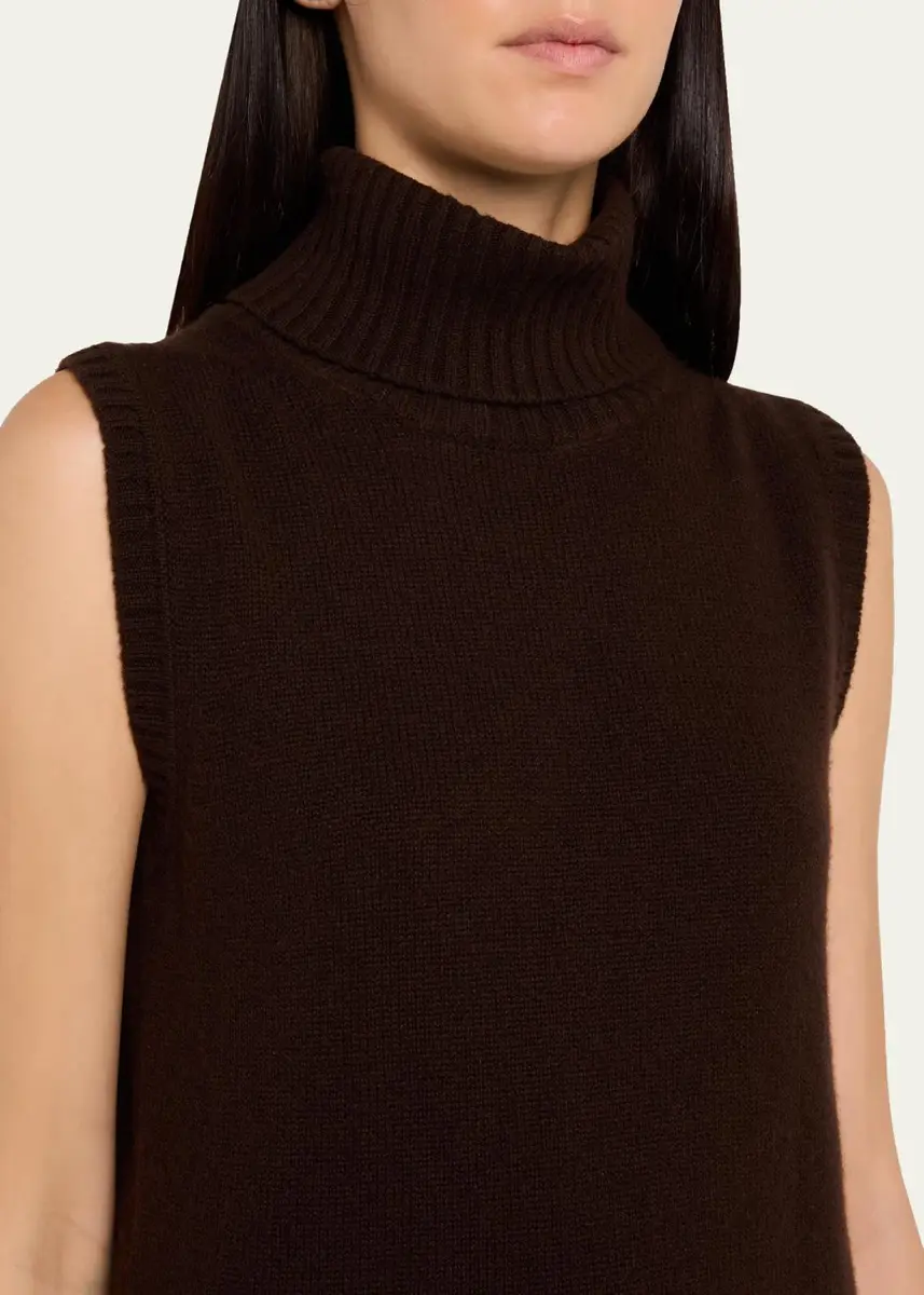 Veronica Beard Mazzy Cashmere Turtleneck Tank | Thumbnail 5 Veronica Beard Mazzy Cashmere Turtleneck Tank | Thumbnail 5