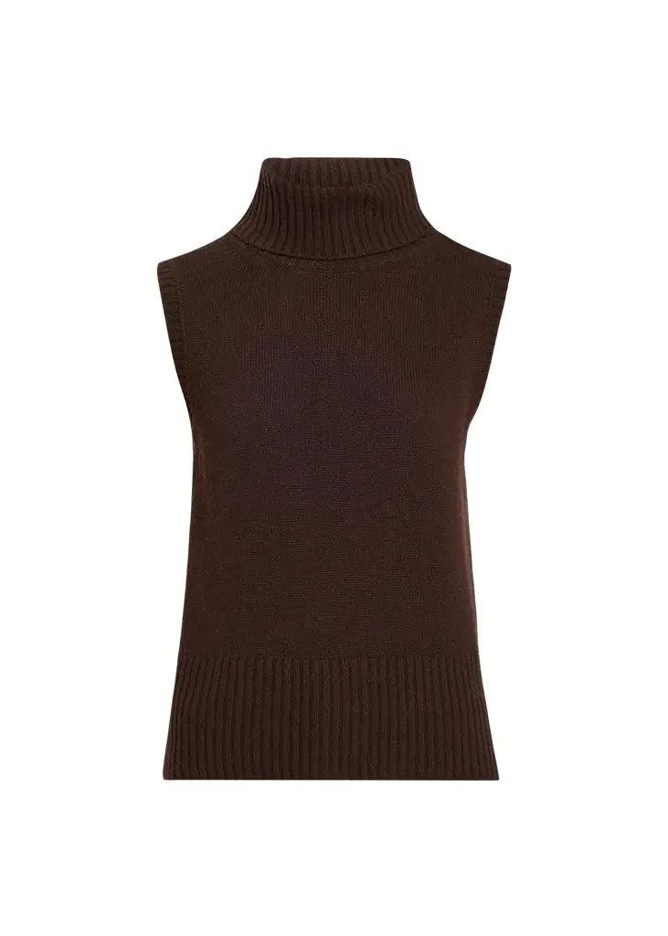 Mazzy Cashmere Turtleneck Tank Mazzy Cashmere Turtleneck Tank