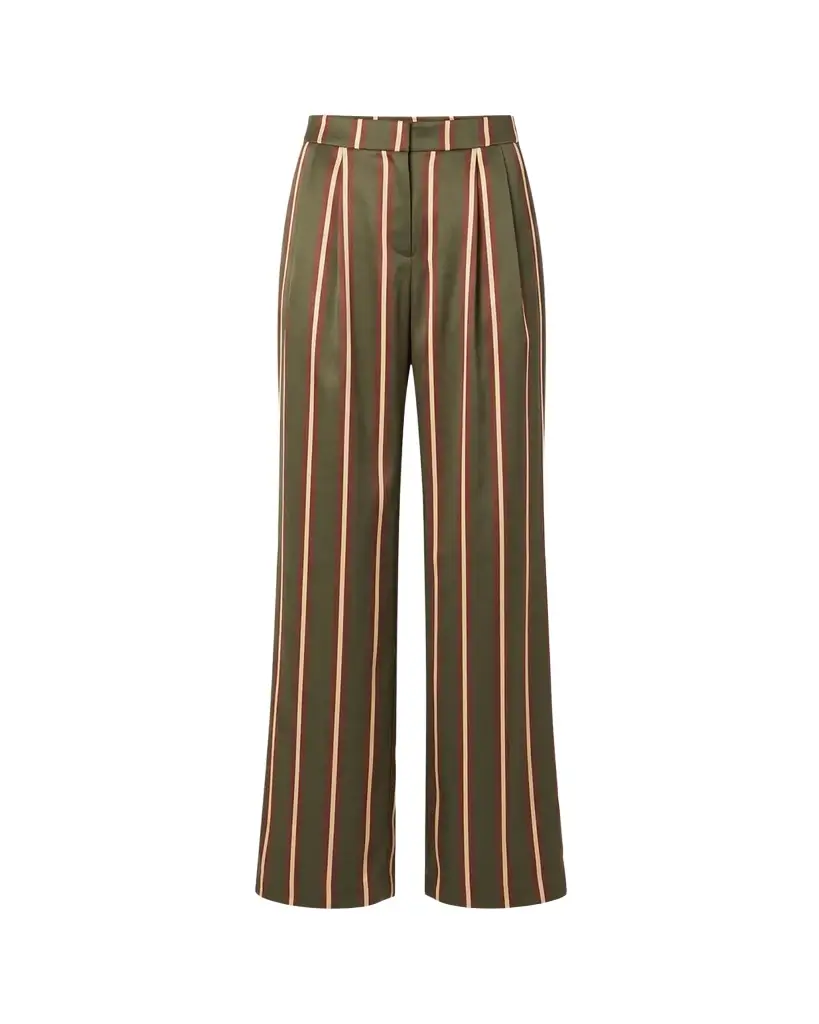 Marlowe Striped Satin Pants Marlowe Striped Satin Pants