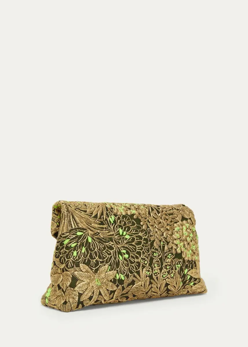 Dries Van Noten Floral Tapestry Envelope Crossbody Bag | Thumbnail 2