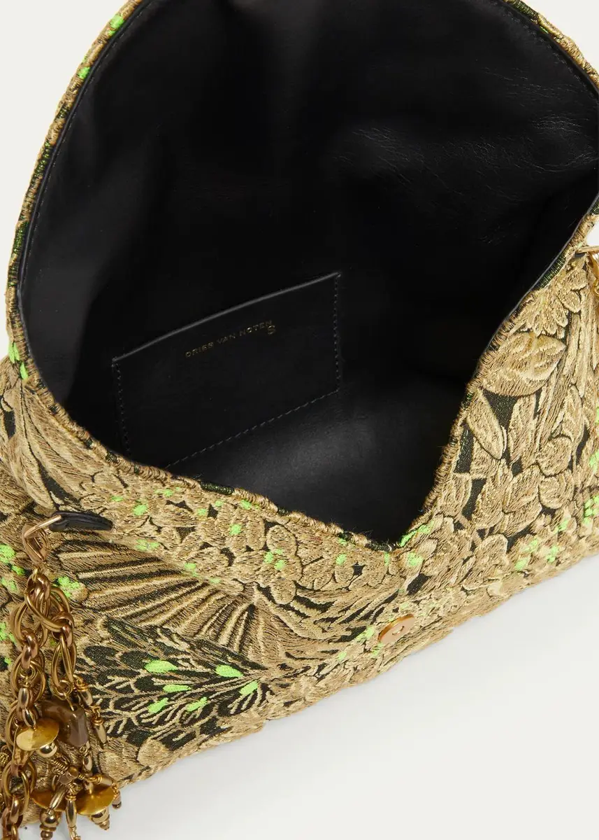 Dries Van Noten Floral Tapestry Envelope Crossbody Bag | Thumbnail 3