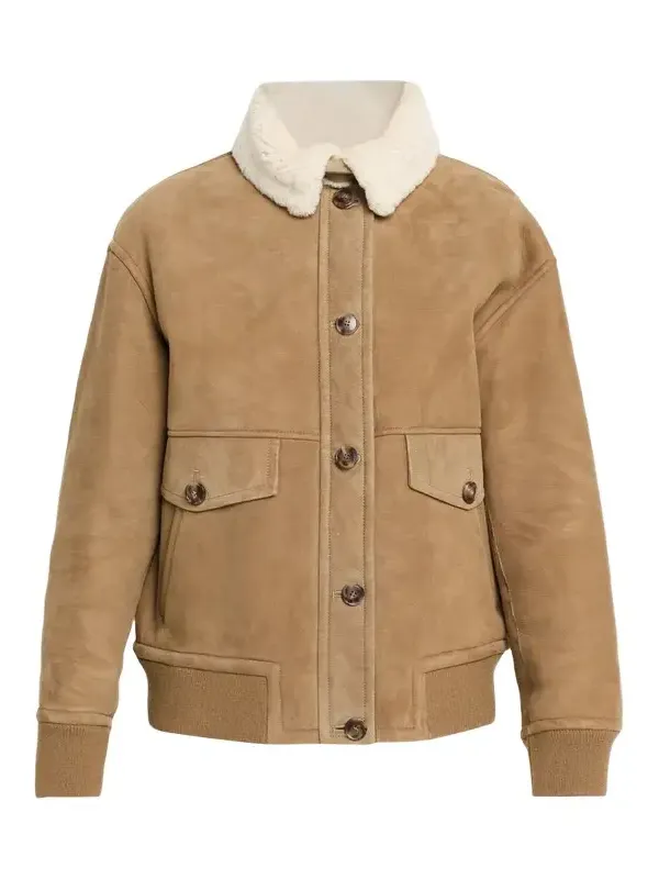 Lamb Shearling Aviator Jacket Lamb Shearling Aviator Jacket
