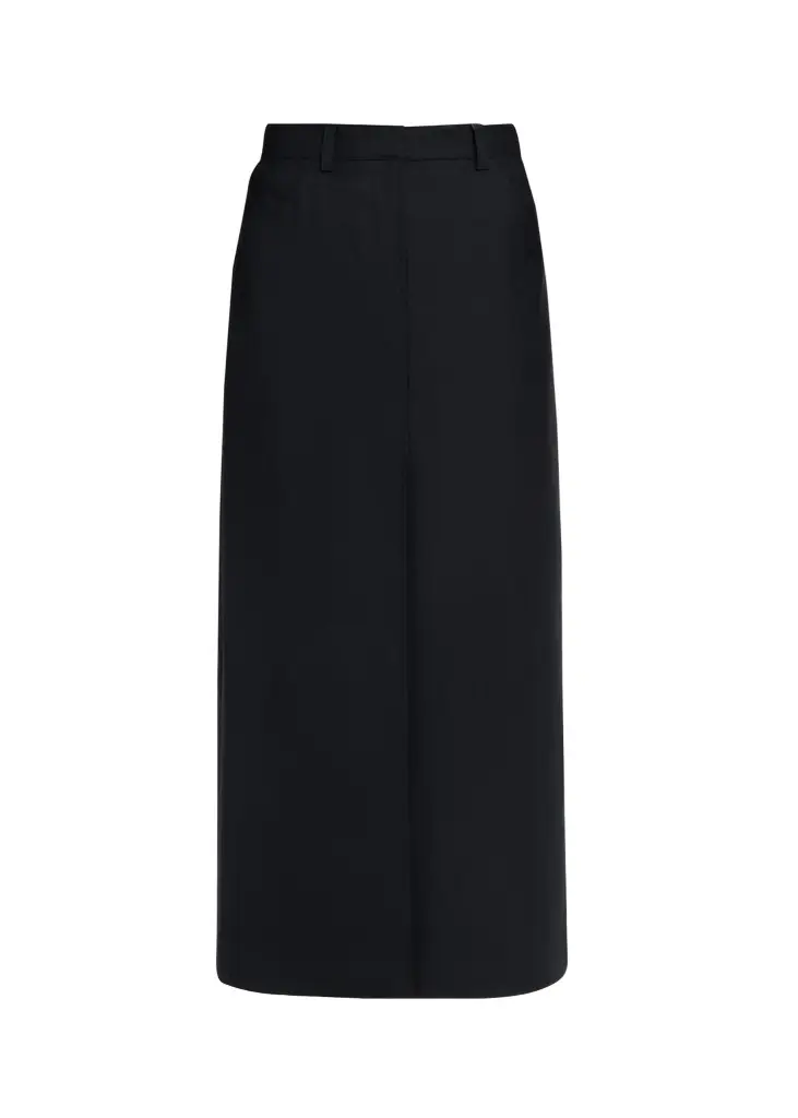 Theory Tailored Front-Vent Maxi Skirt