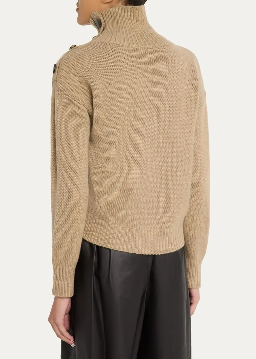 Yves Salomon Wool-Cashmere Sweater | Thumbnail 3