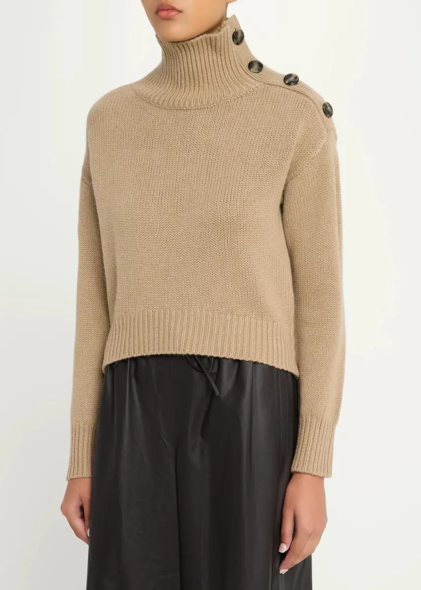 Yves Salomon Wool-Cashmere Sweater | Thumbnail 4