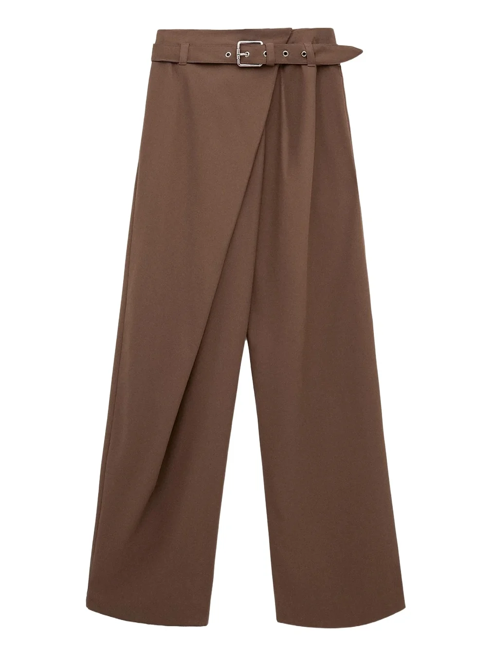 Belted Wide-Leg Wrap Trousers Belted Wide-Leg Wrap Trousers
