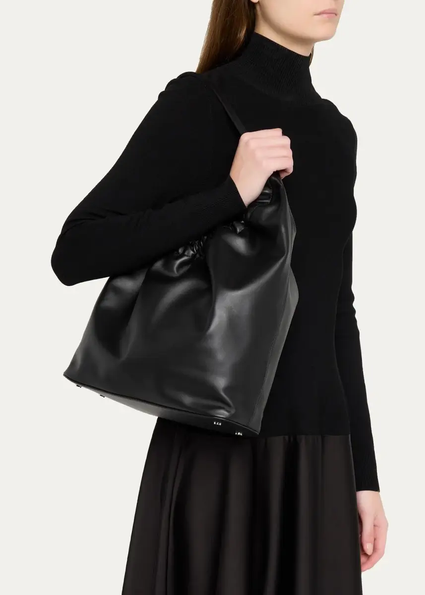 Aesther Ekme Demi Lune Cloud Leather Shoulder Bag | Thumbnail 7