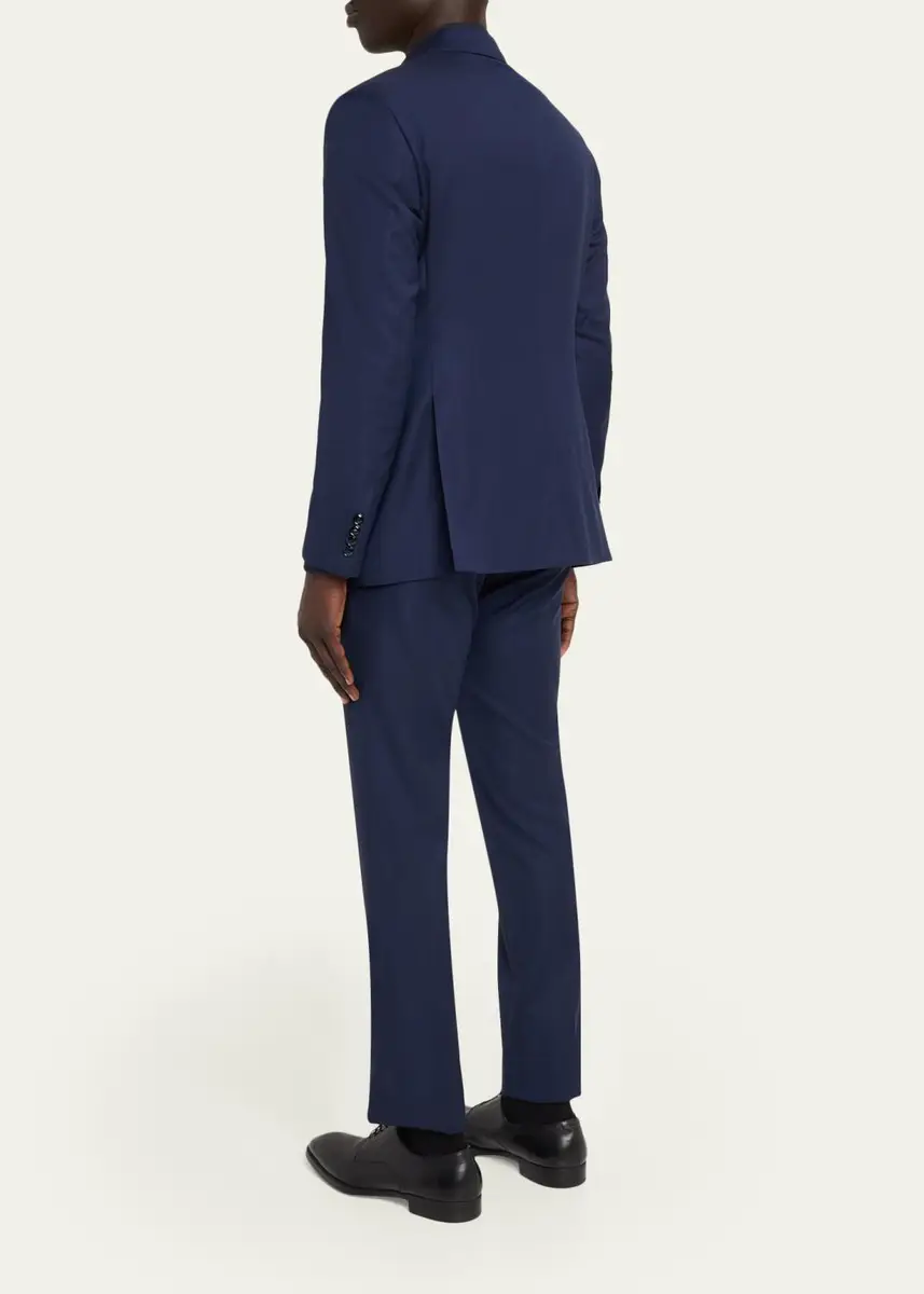 Giorgio Armani Men's Soft Virgin Wool Two-Piece Suit | Thumbnail 3 Giorgio Armani Men's Soft Virgin Wool Two-Piece Suit | Thumbnail 3