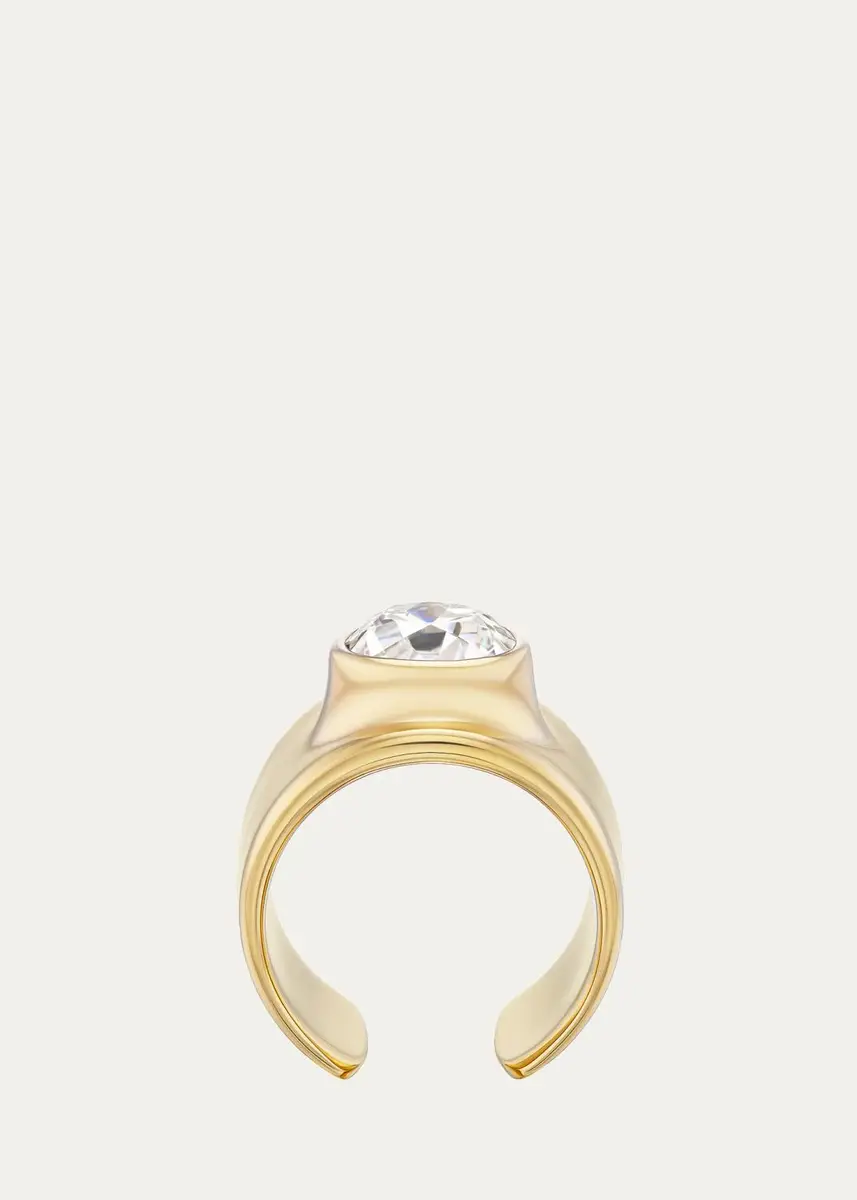 Uniform Object 18K Yellow Gold & 3.71 TCW Diamond Ring | Thumbnail 3 Uniform Object 18K Yellow Gold & 3.71 TCW Diamond Ring | Thumbnail 3