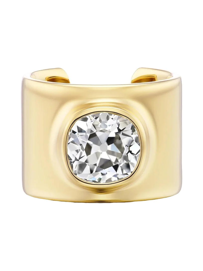 18K Yellow Gold & 3.71 TCW Diamond Ring 18K Yellow Gold & 3.71 TCW Diamond Ring
