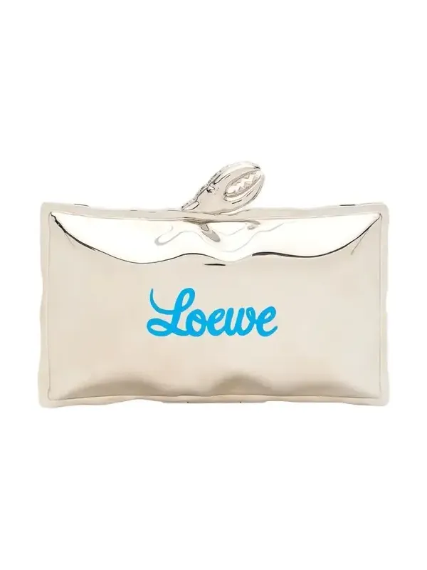 Loewe Claw-Embellished Minaudiere Clutch Bag