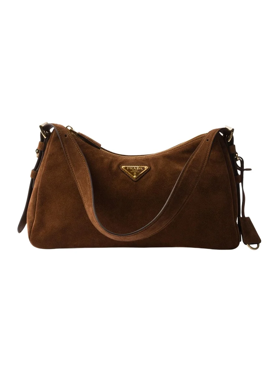 Aimee Medium Zip Suede Shoulder Bag Aimee Medium Zip Suede Shoulder Bag