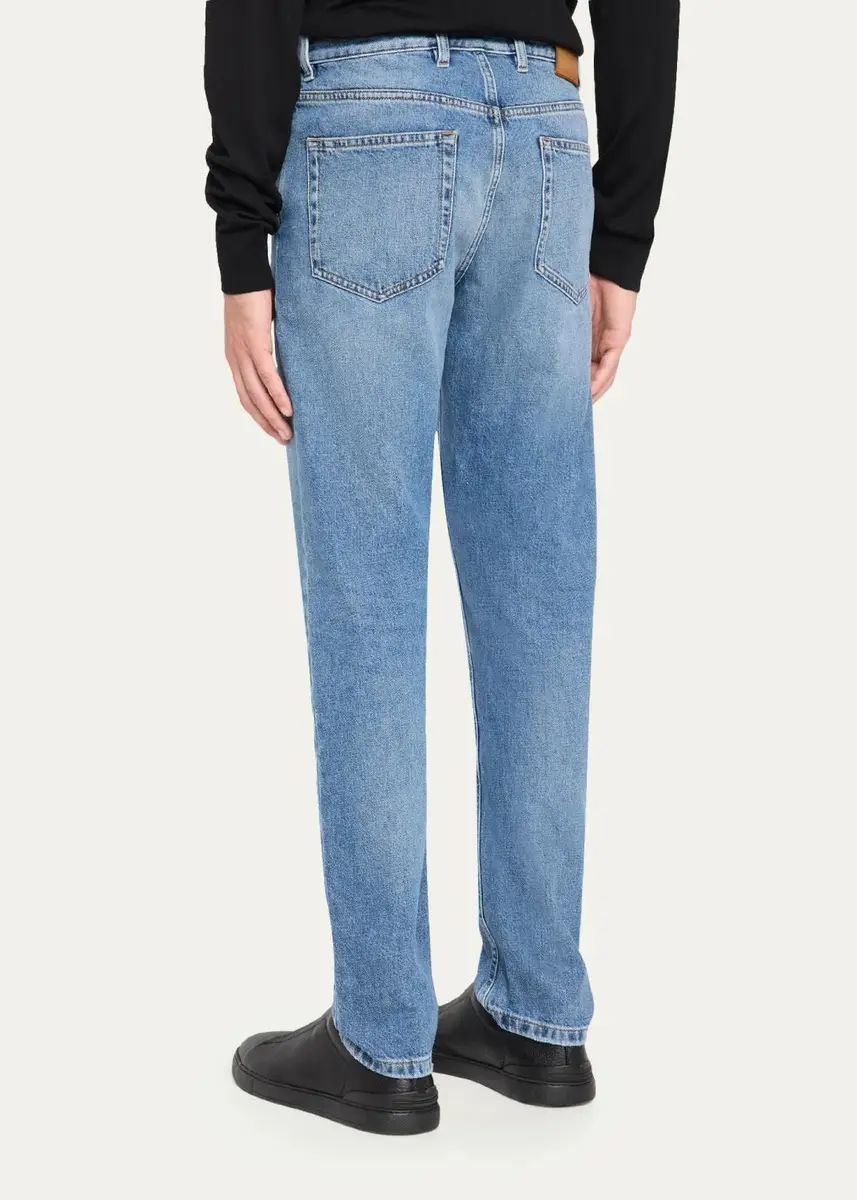 Zegna Men's Straight-Fit Jeans | Thumbnail 3 Zegna Men's Straight-Fit Jeans | Thumbnail 3